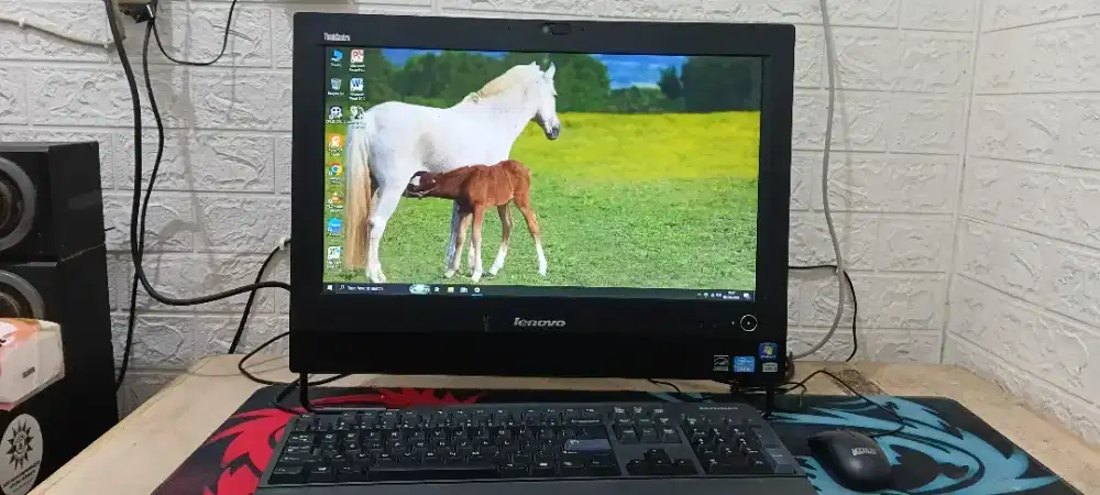 PC CPU AIO Lenovo Core i5 Siap Pakai