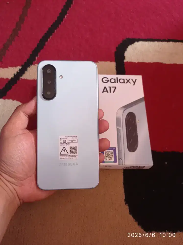 BISMILLAH SAMSUNG A17 4G RAM 8/128 FULSET MULUS