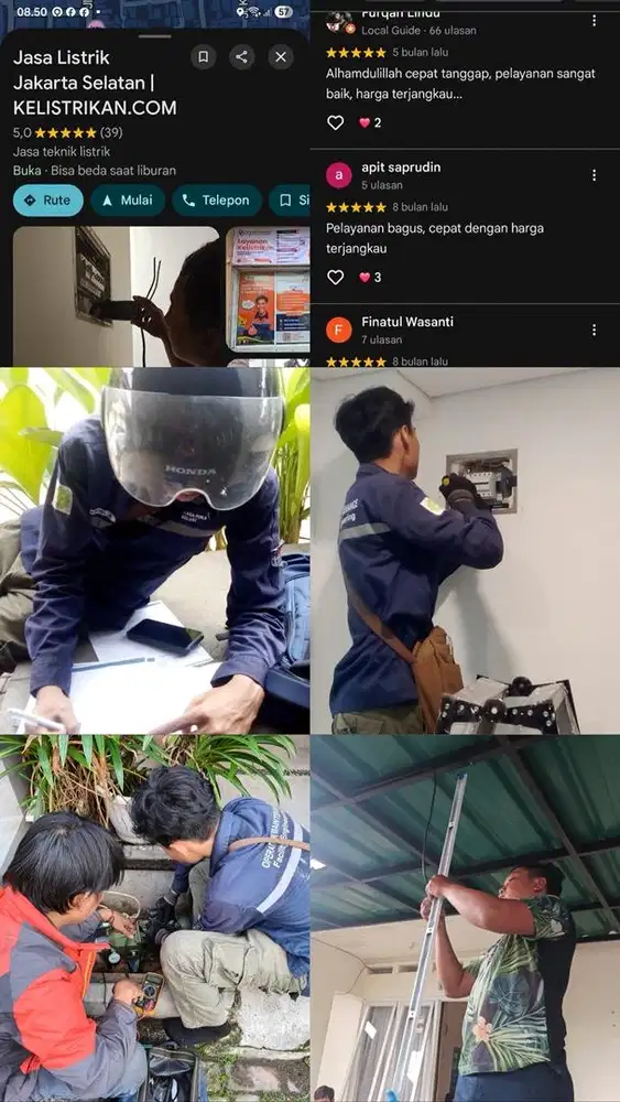 Tukang Listrik 24 jam Area Jabodetabek | Kelistrikan. com
