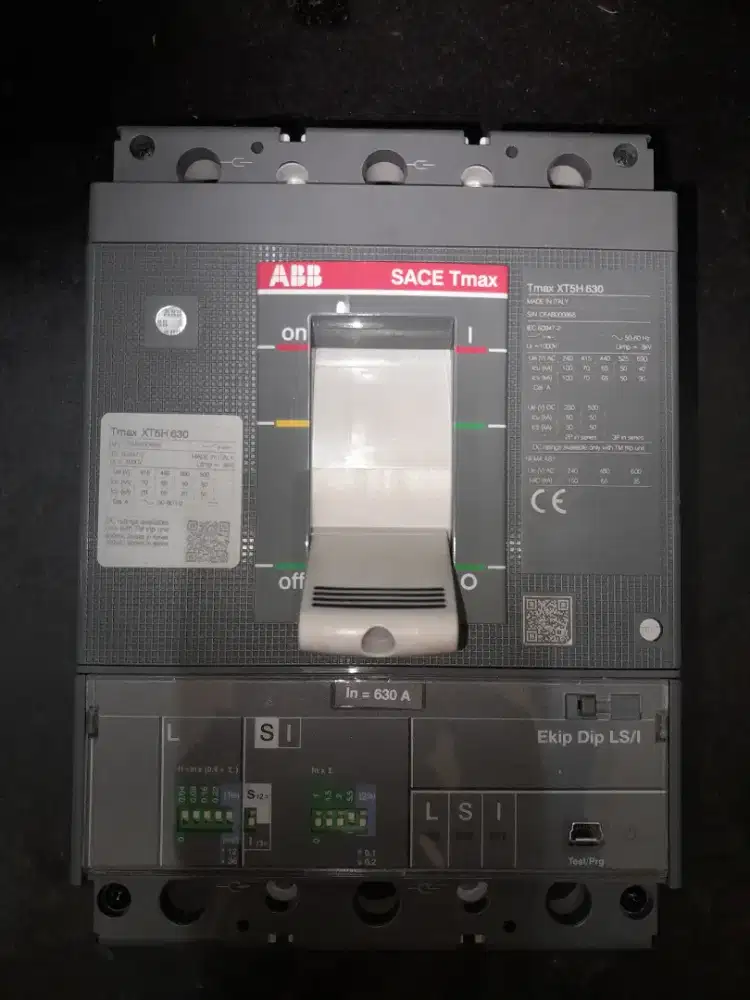 MCCB ABB 3P 630 A