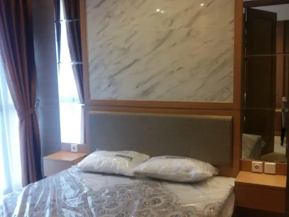 1 Kamar Tidur Taman Anggrek Residences Perabot Lengkap Unit Istimewa