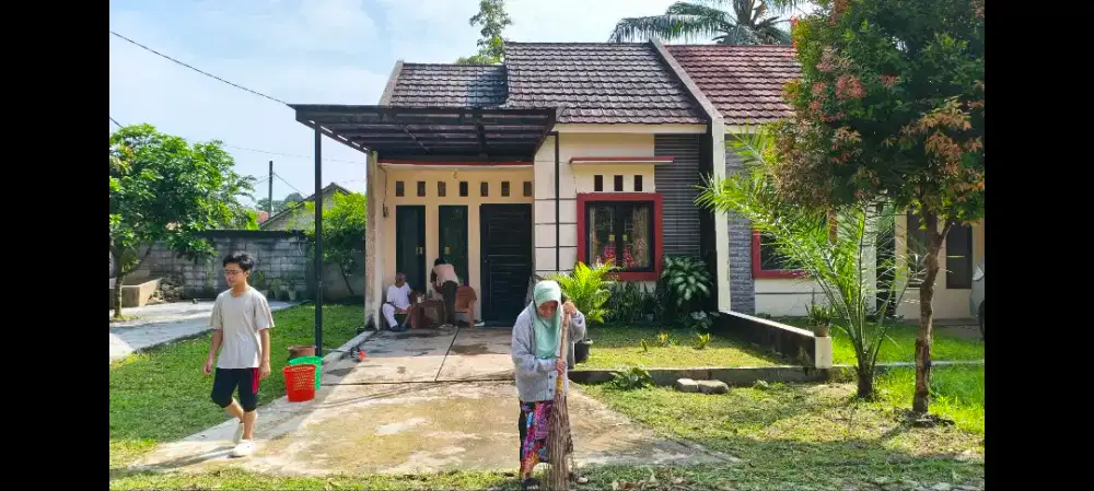 Rumah Aman, Nyaman dan Luas dalam Cluster Asri dan Alami