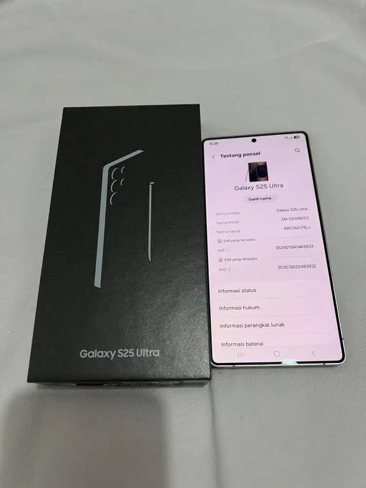 Samsung S25 Ultra 12/256gb Resmi Sein Likenew Garansi On