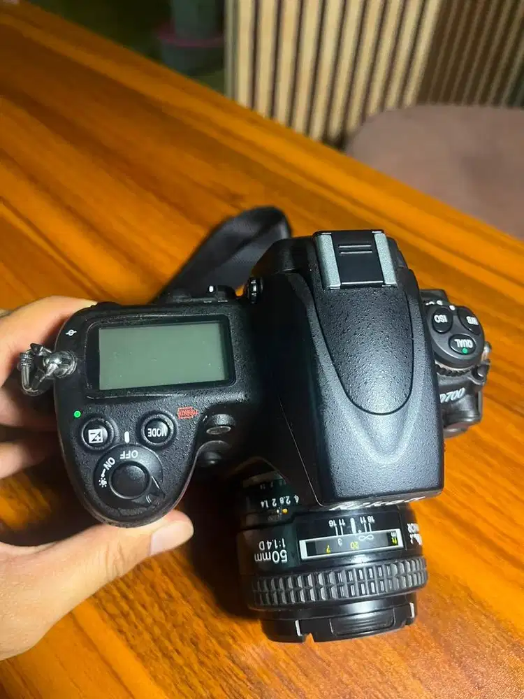 Kamera nikon d700 dan nikkor 50mm