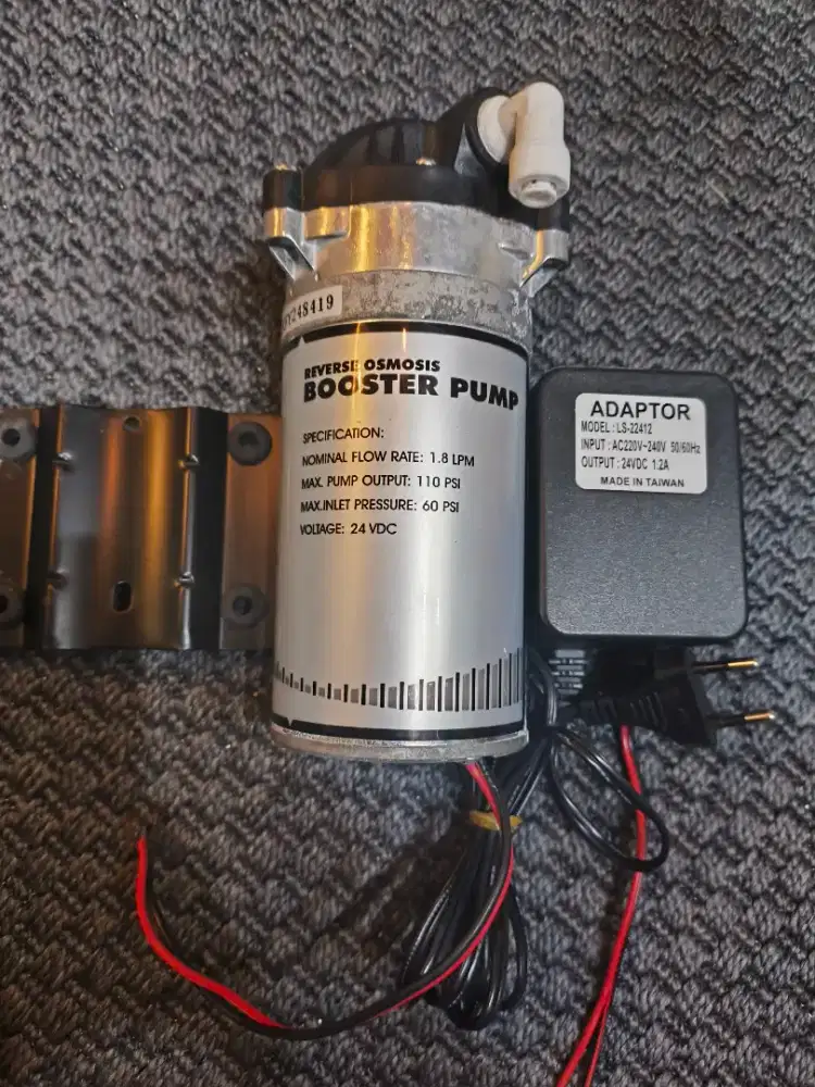 POMPA KEMPLO /BOOSTER PUMP 24 VDC + ADAPTOR