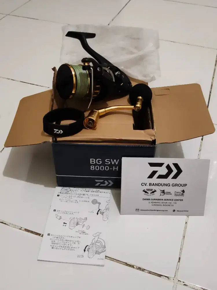 Reel pancing daiwa bg 8000