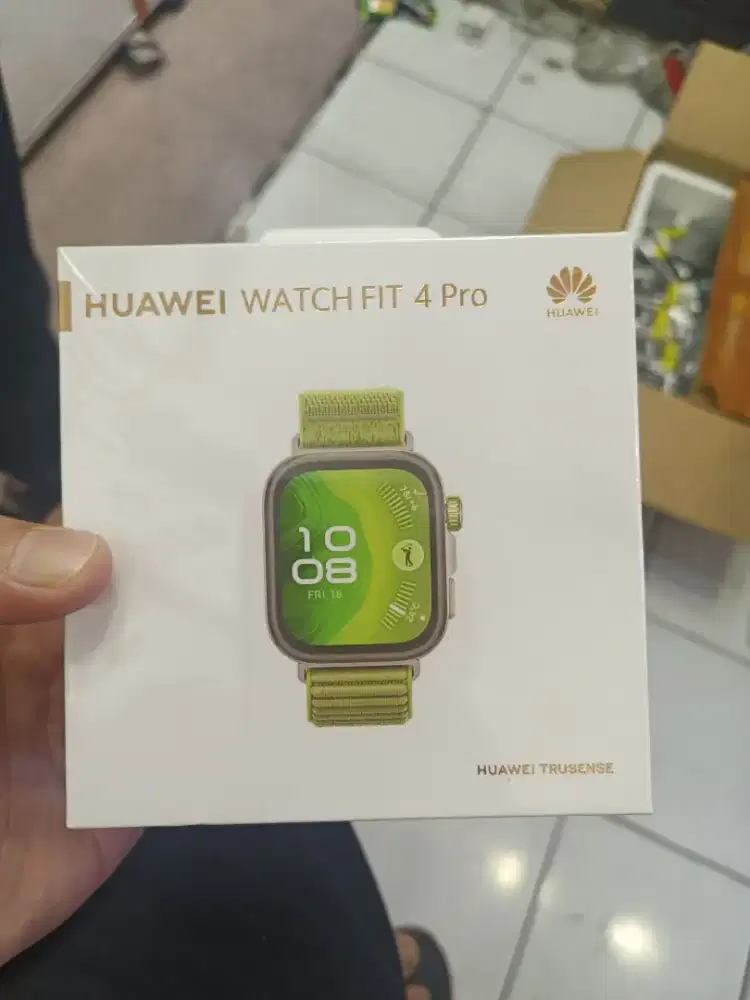 BNIB Huawei Watch Fit 4 Pro kondisi baru segel original garansi resmi
