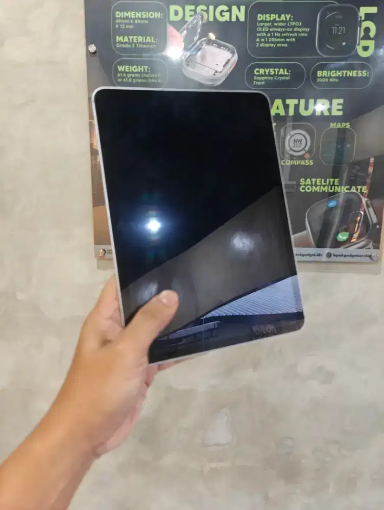 Ipad pro 256GB wifi cell no minus