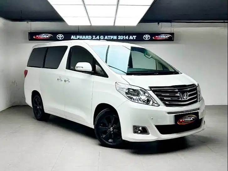 Toyota Alphard G ATPM 2014 at Istimewa Low KM #DRN#