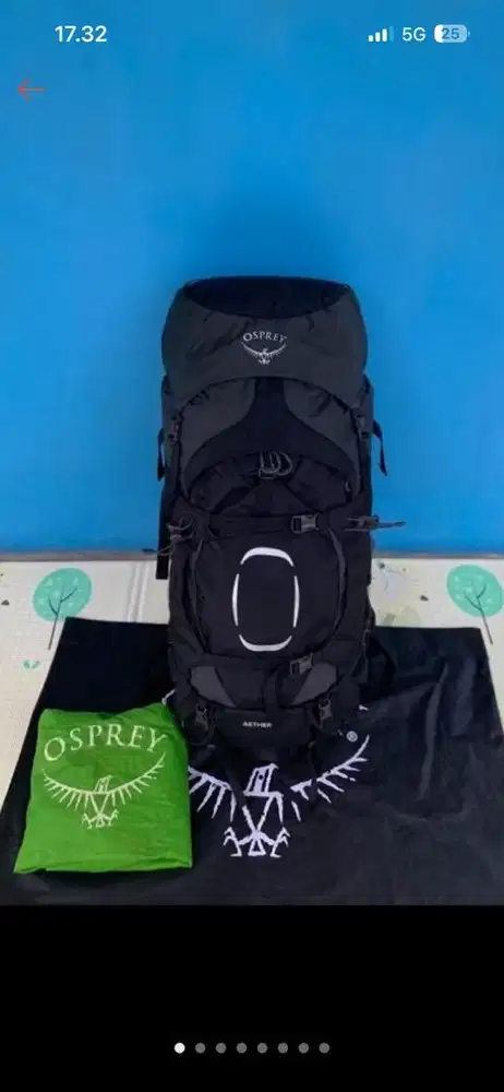 Osprey Aether 65 L S21 Garansi Eiger