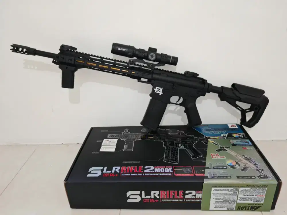 Water Gel blaster weihui f4 defense black