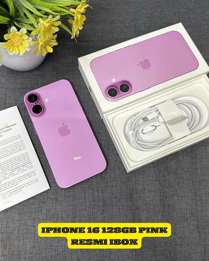 Iphone 16 128gb pink iBox