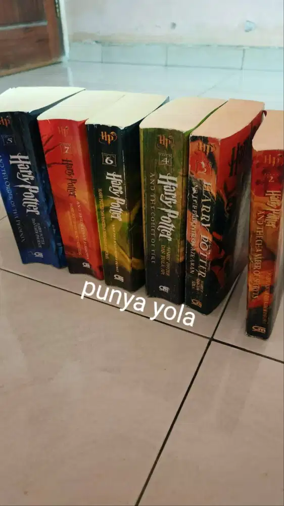 buku harry poter lengkap