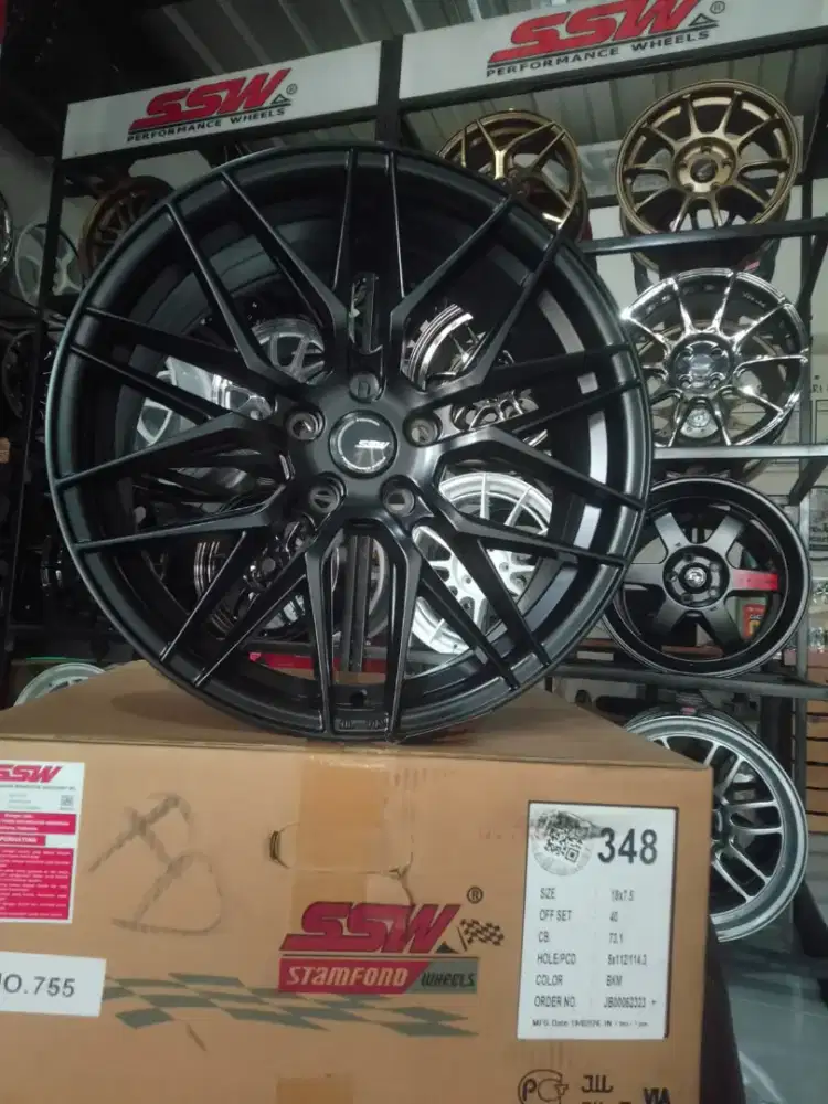 Velg ssw s248lp r18 5x114 lbr7,5 et40