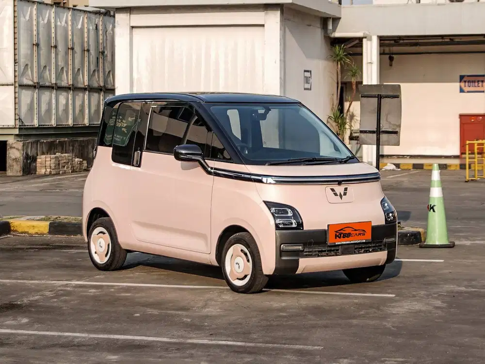 wuling air Ev pro long range 2023 merah muda