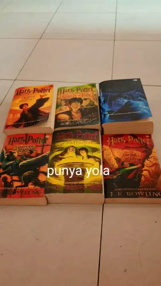 BUKU HARRY POTTER 6 EPS