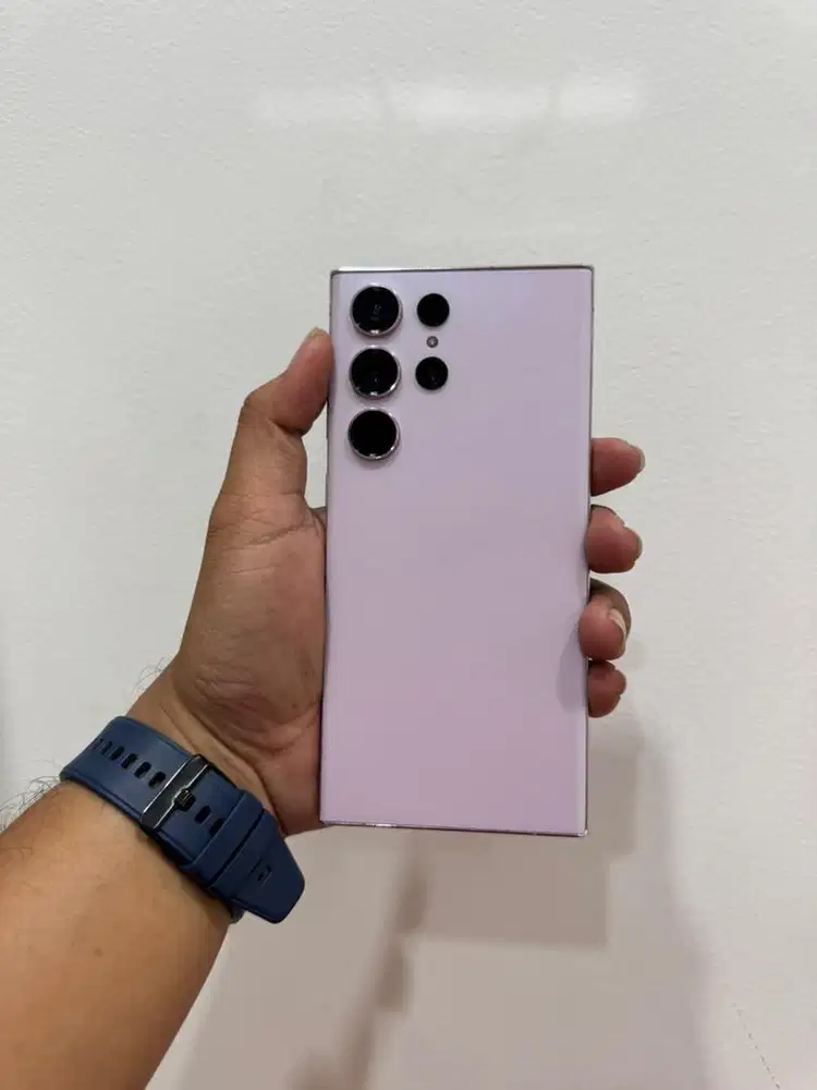 Samsung S23 Ultra 12/256GB Lavende Ex SEIN - Murah Minus Screen Line