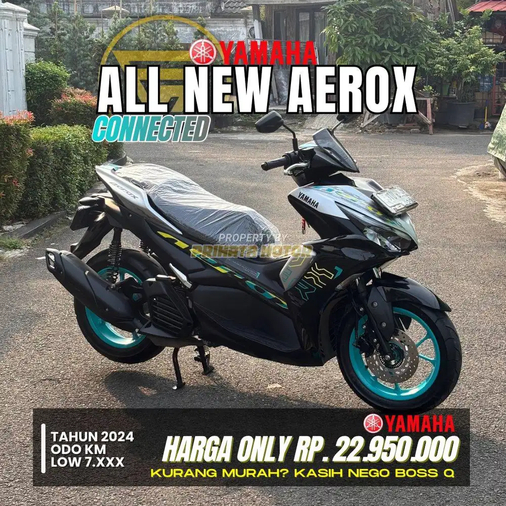YAMAHA ALL NEW AEROX 155 CONNECTED 2024