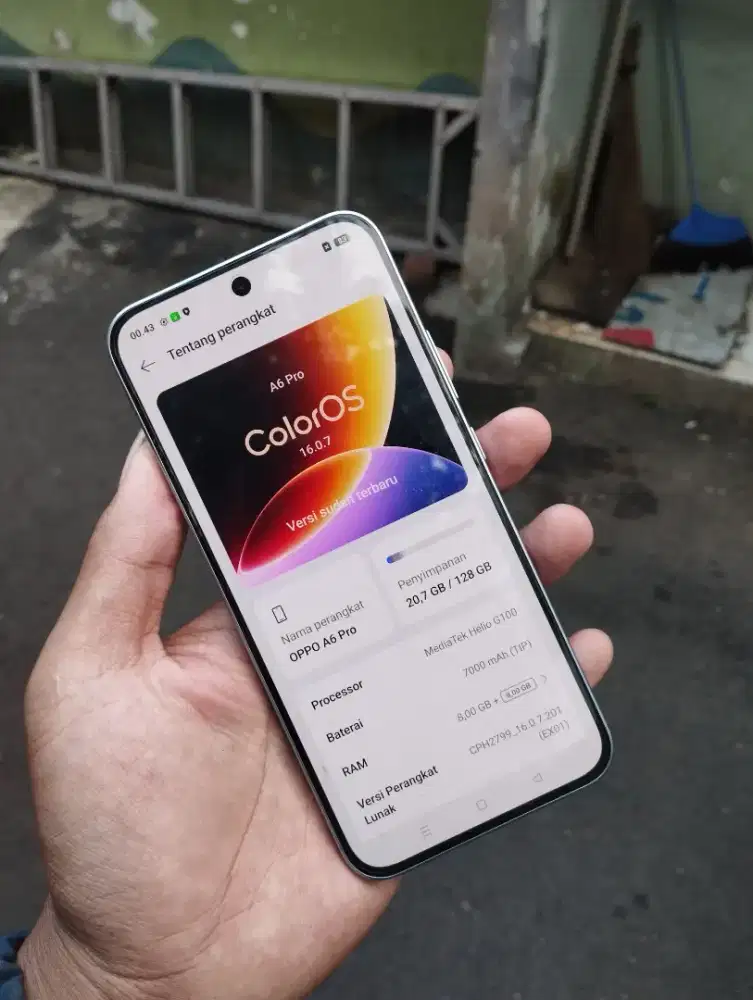 FULLSET OPPO A6 PRO 8+8/128 SUPER MULUSSS