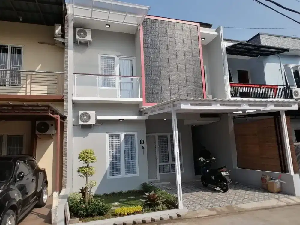 Rumah 2 Lantai Siap Huni DI Cluster D'Pure Village Jatimurni Bekasi