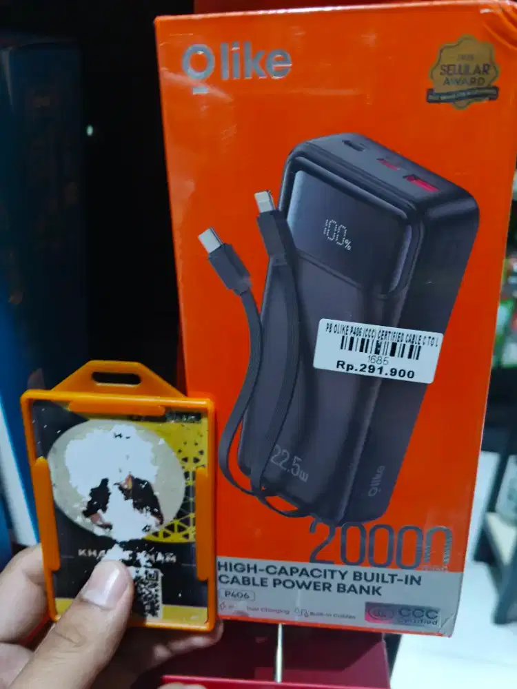 POWERBANK OLIKE 20.000 MAH P406