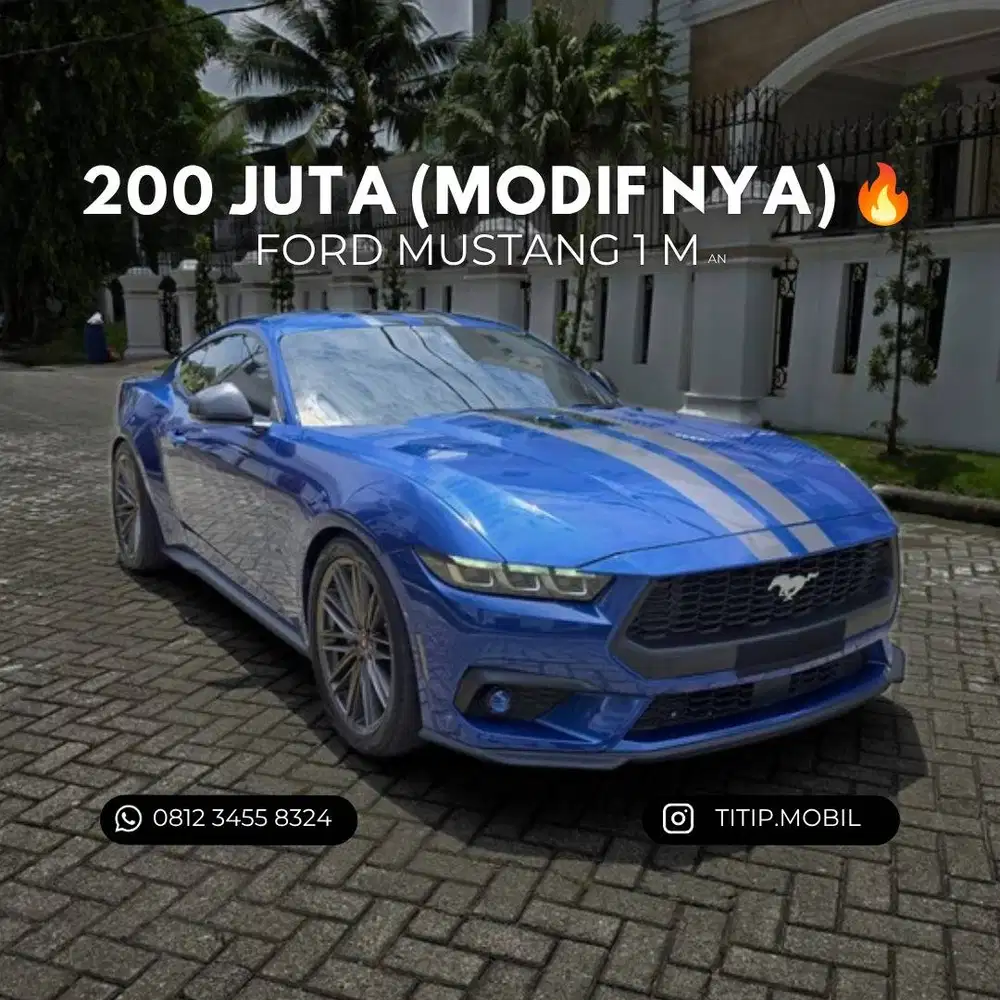 [CASH] Ford Mustang Ecoboost 2025
