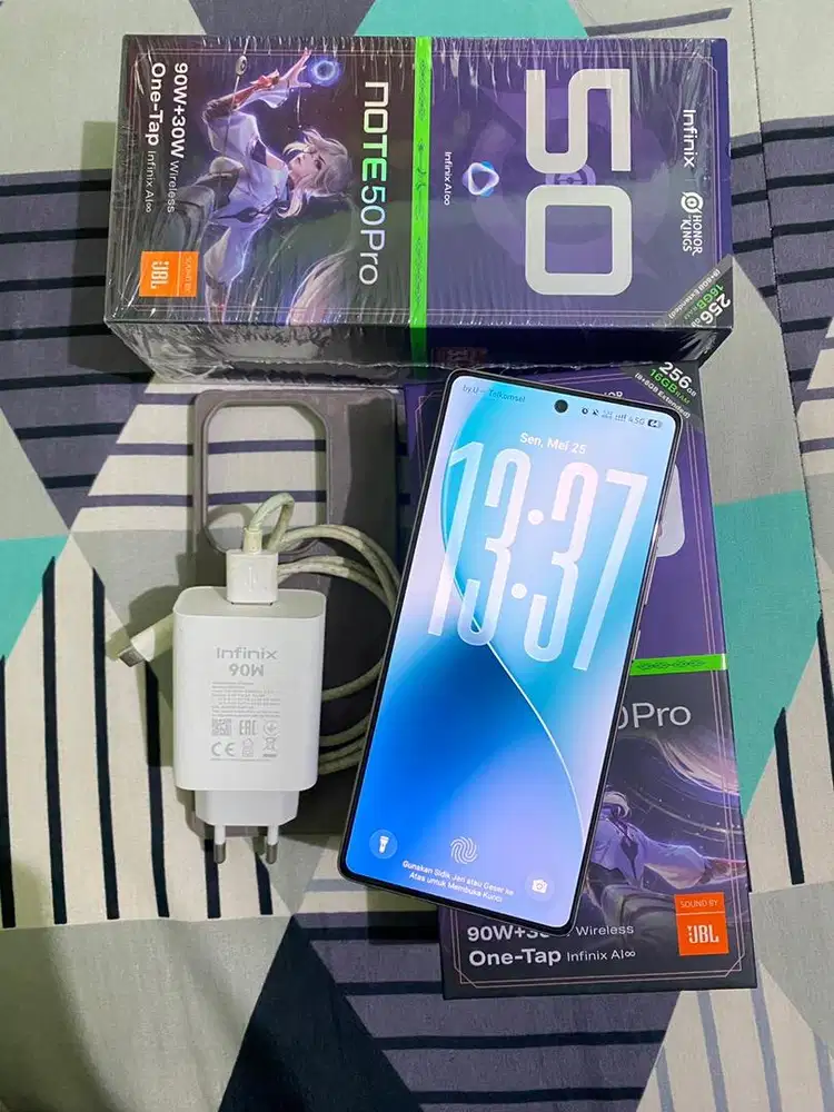 BU!! Infinix Note 50 Pro 4G 8+8/256GB Fullset