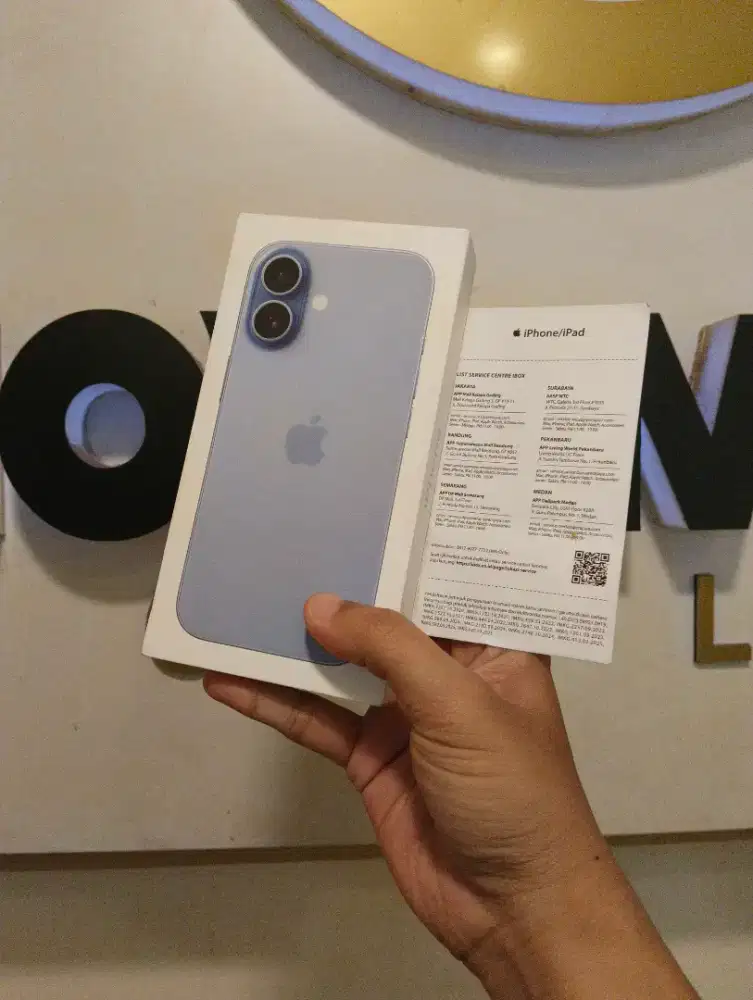 Jual Iphone 17 256Gb Mist Blue Kondisi New Fresh No Repack