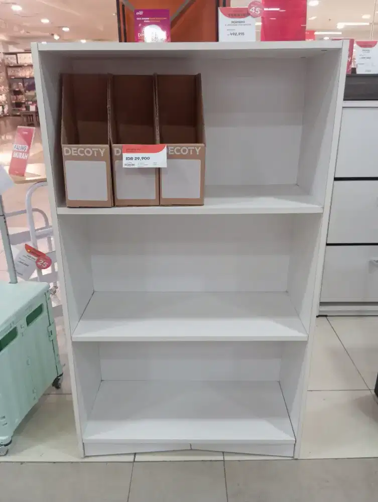 Rak buku Horsen 3 shelving