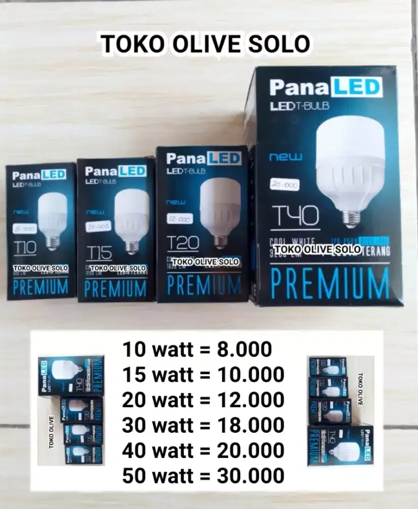 Lampu Rumah Lampu Led Lampu Bohlam (Tidak Cod/Tidak Kirim)