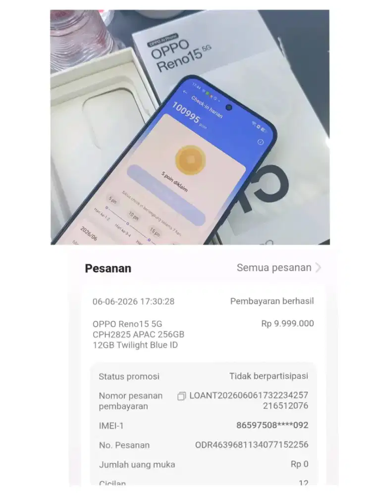 Hp Oppo Kredit Bunga 0% Tanpa DP
