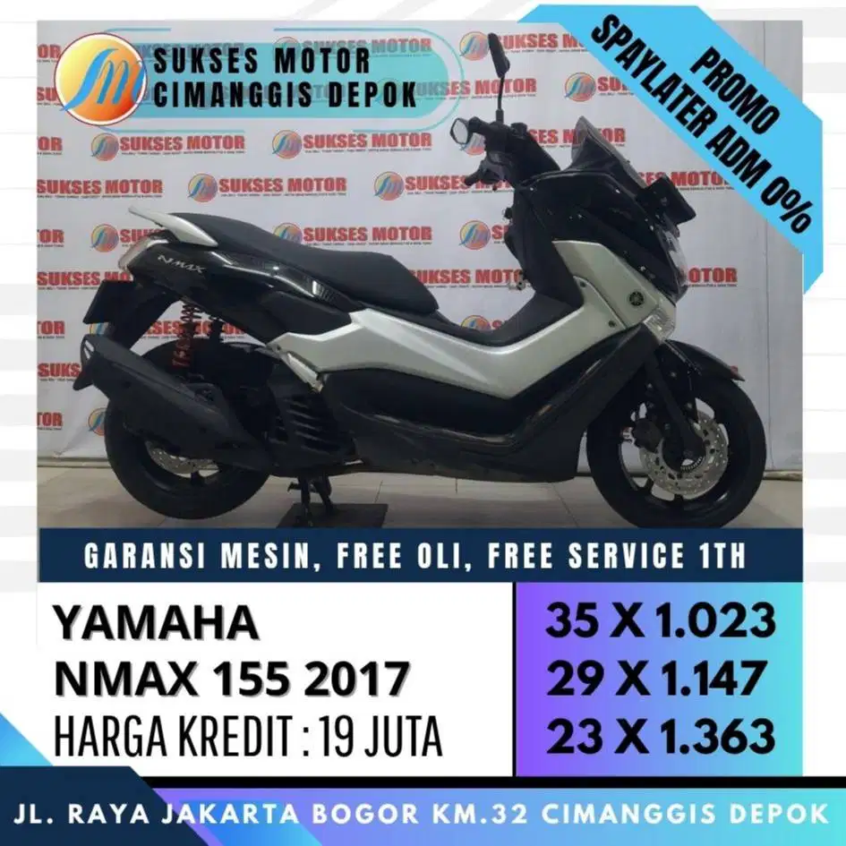NMAX OLD 2017 CASH KREDIT CICILAN RINGAN [SUKSES MOTOR]