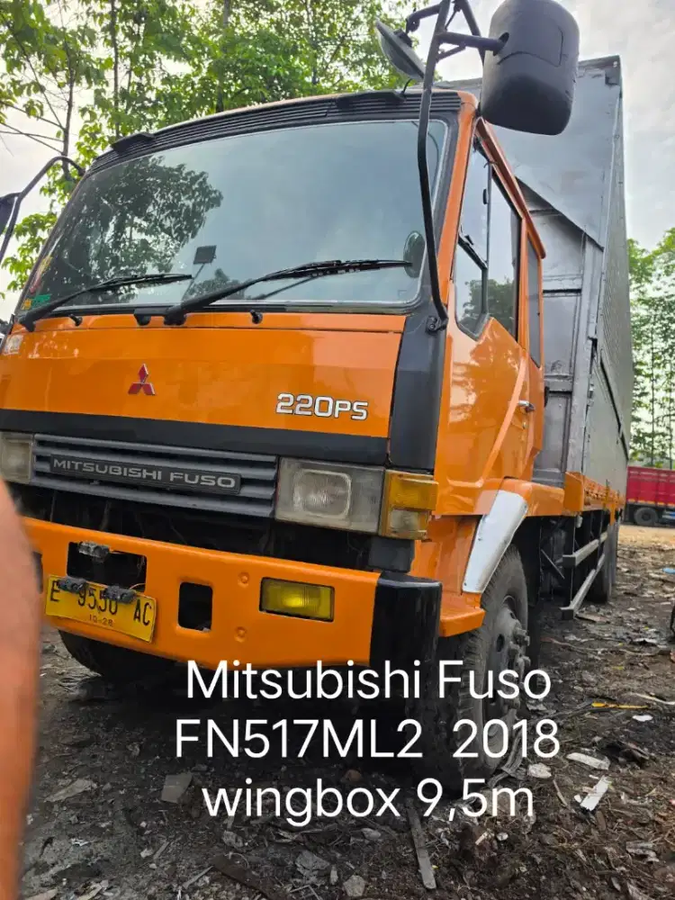 Wingbox Mitsubishi FN517ML2 2018 bagus siap kerja luar kota