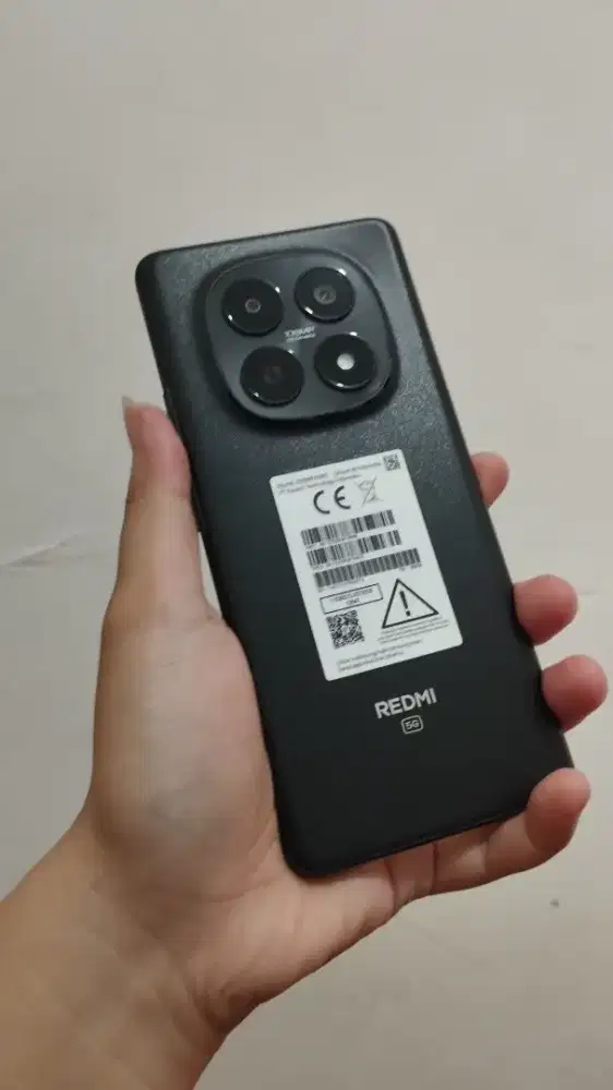 Redmi Note 15 5G 8/256 hitam fullset