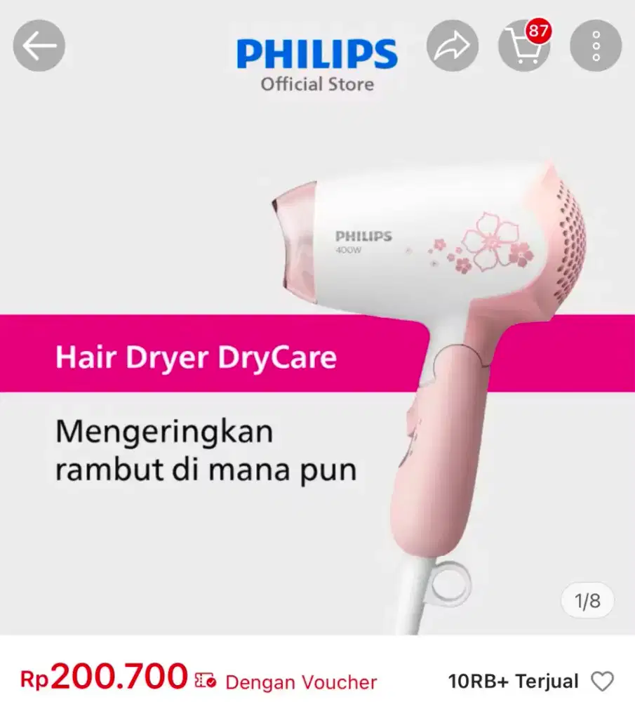 Hair dryer Philips original