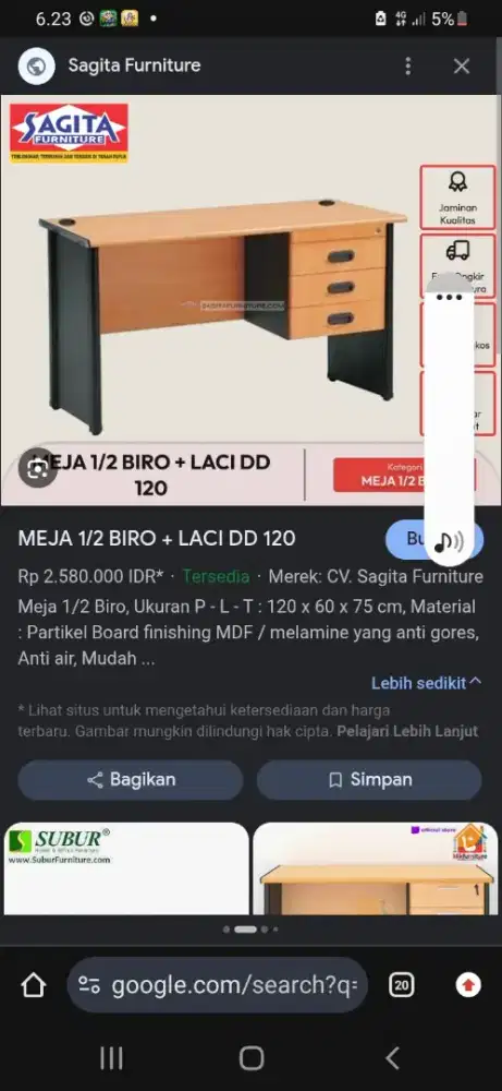 Di jual cepat bisa nego dikit