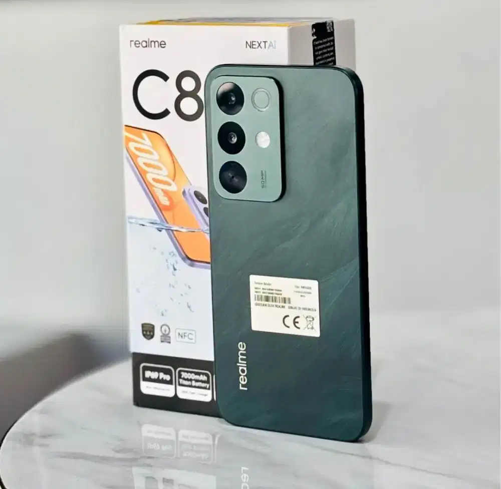 Realme c85 pro anti air baterai 7000mah ram 8/256 fullset