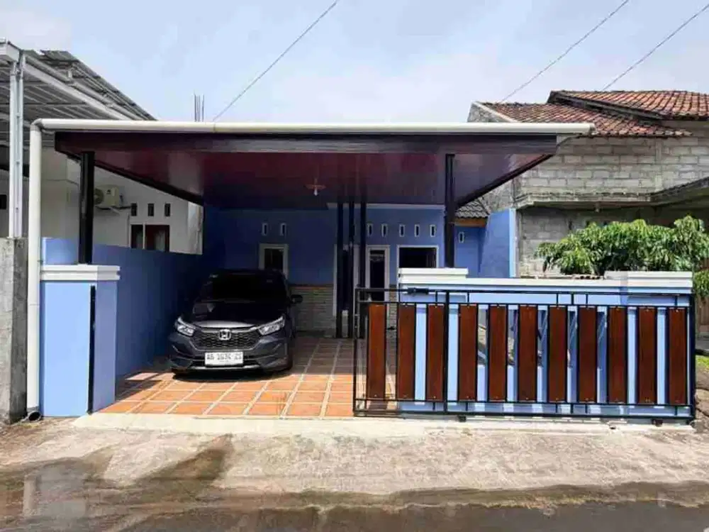 MURAH BANGET..RUMAH BIRU CANTIK MINIMALIS SIAP HUNI DI MARGOMULYO SAYEGAN SLEMAN