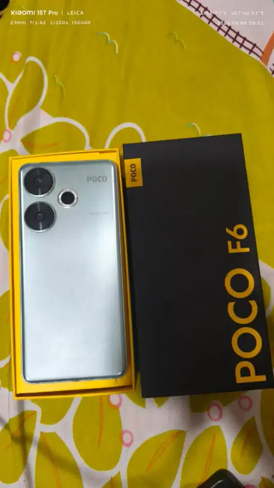 Poco F6 Ram 12 -528 komplit