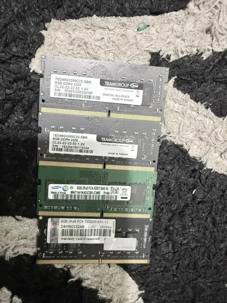 Ram laptop 8GB & 16GB