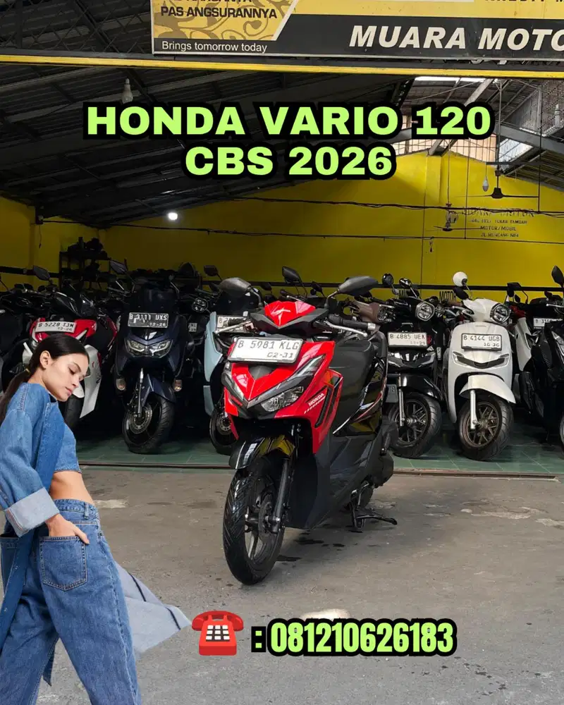 HONDA VARIO 125 CBS 2026 MULUS