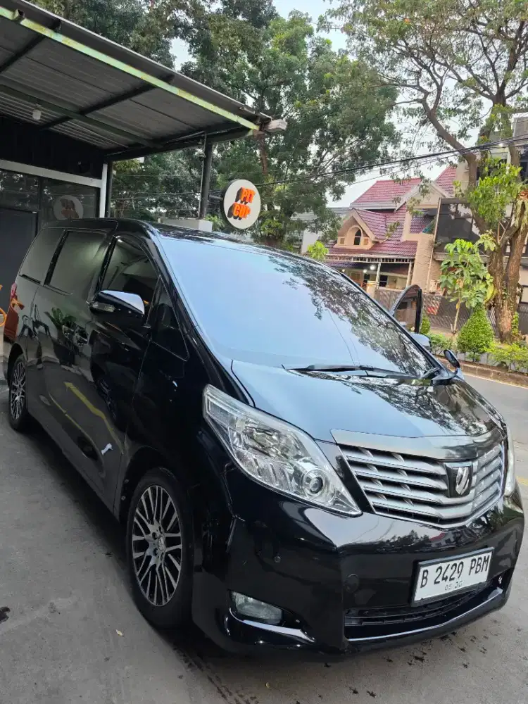 Toyota Alphard Black Pajak Hidup
