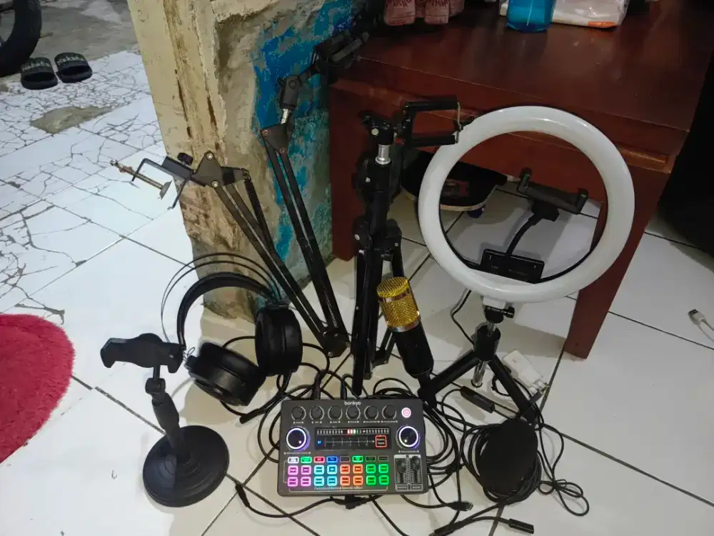 Soundcard F999X & Ringlight