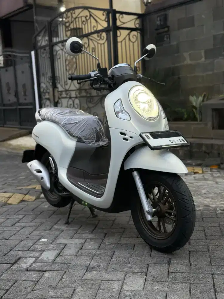KM 849! HONDA SCOOPY PRESTIGE 2024 LAST EDITION MODEL PAJAK 08-2025