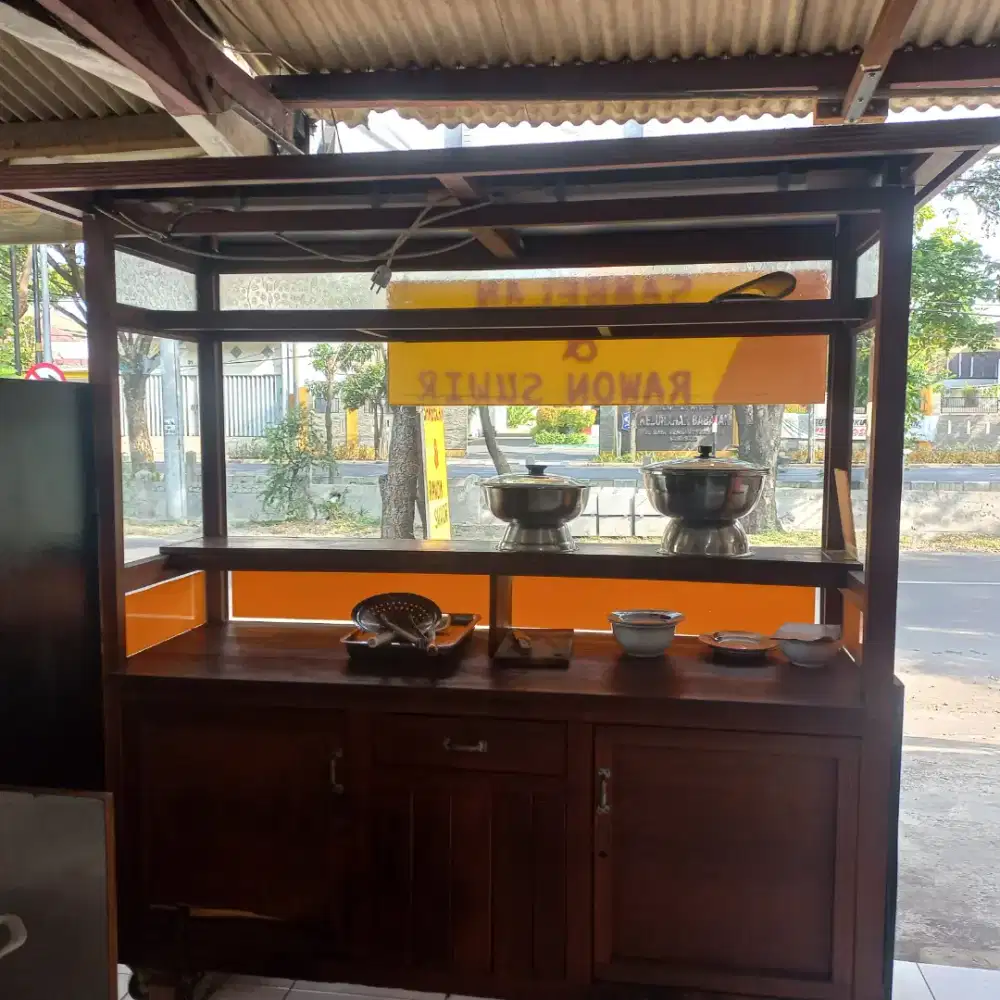 Dijual rombong bekas