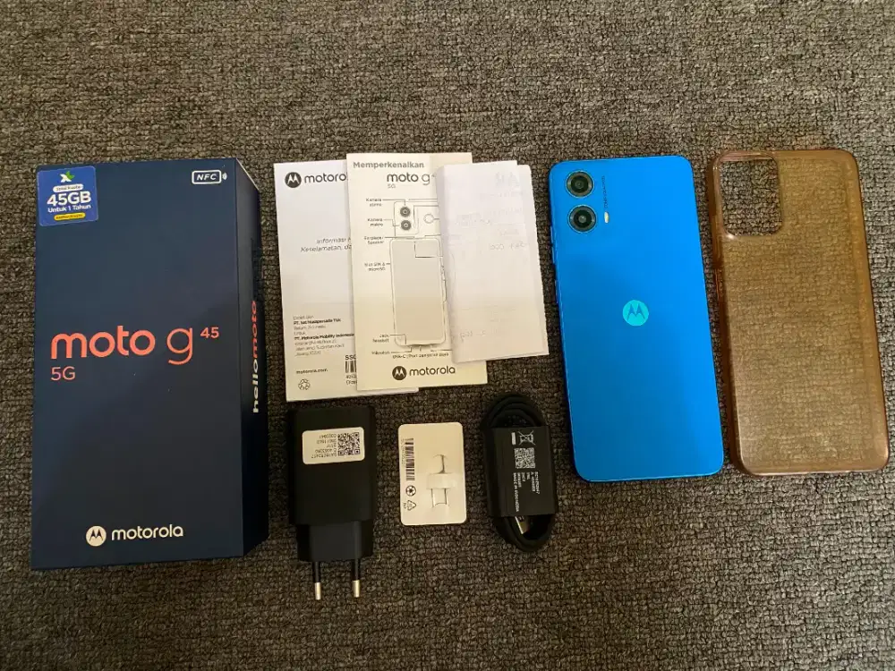 Moto G45 Fullset msh Mulus