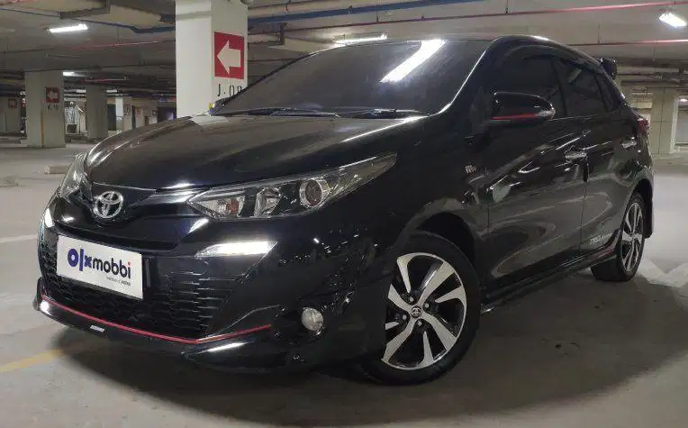 TDP 9, JT Toyota Yaris 1.5 TRD Sportivo Bensin-AT Hitam 2018