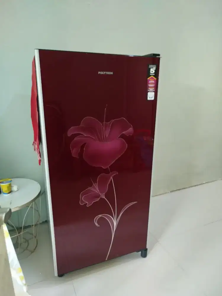 Preloved Kulkas Polytron pintu 1 Terawat