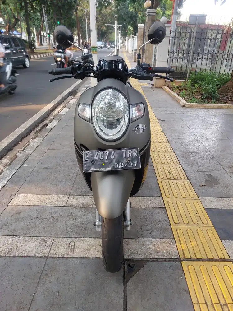 DIJUAL CASH HONDA SCOOPY STYLISH DONAT THN 2017 PJK IDUP SIAP PAKAI