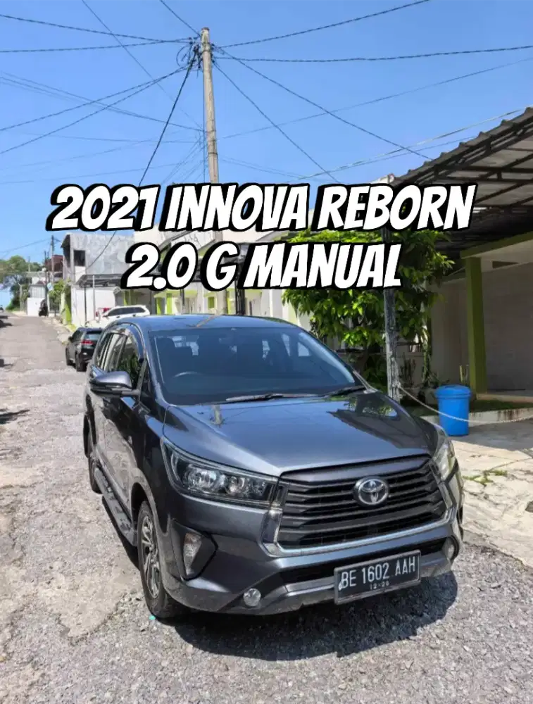 2021 Innova reborn bensin